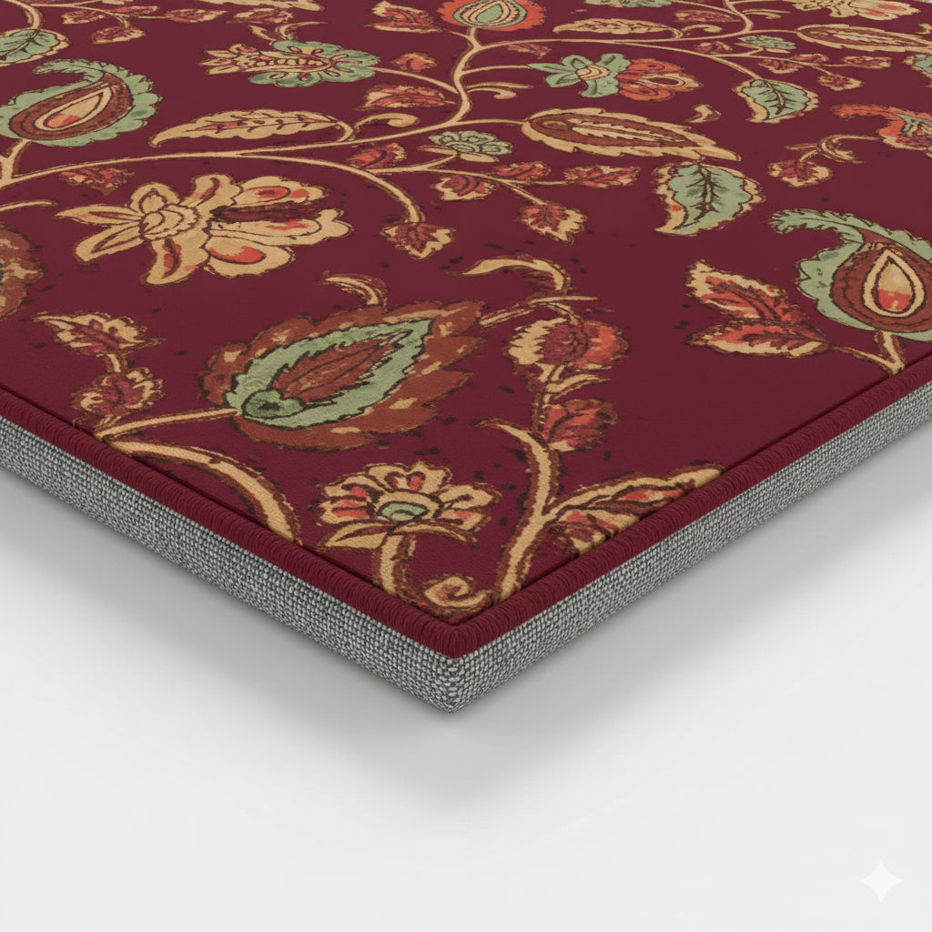 MELORA - Hand Tufted Floral Carpet